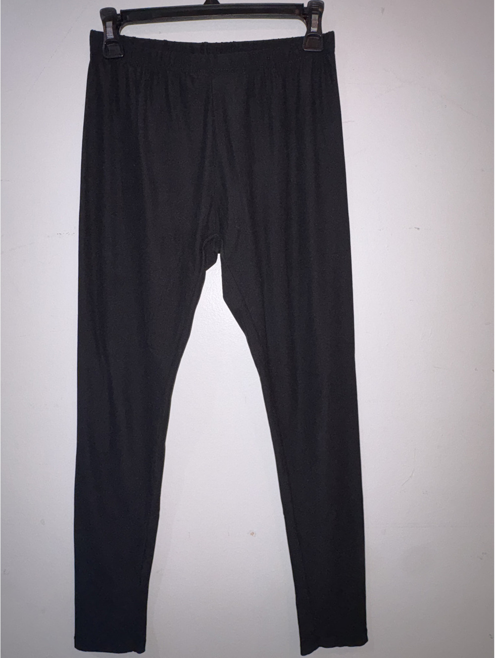 Black Stretchy light Leggings with Elastic Waistband